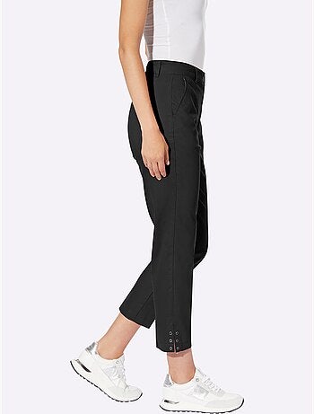 Pantalon 7/8 œillets Au Bas Des Jambes - Taille Standard - Helline