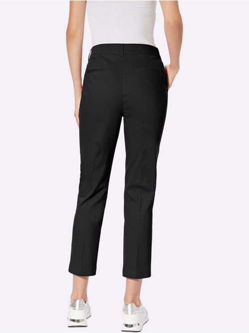 Pantalon 7/8 œillets Au Bas Des Jambes - Taille Standard - Helline - Kiabi