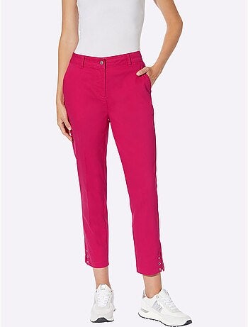 Pantalon 7/8 œillets Au Bas Des Jambes - Taille Standard - helline