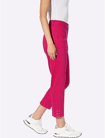 Pantalon 7/8 œillets Au Bas Des Jambes - Taille Standard - helline