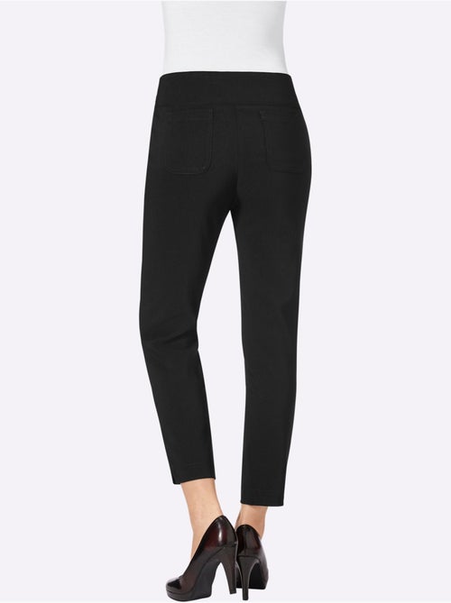 Pantalon 7/8 Qualité Bengaline Supérieure - Taille Courte - Witt - Kiabi