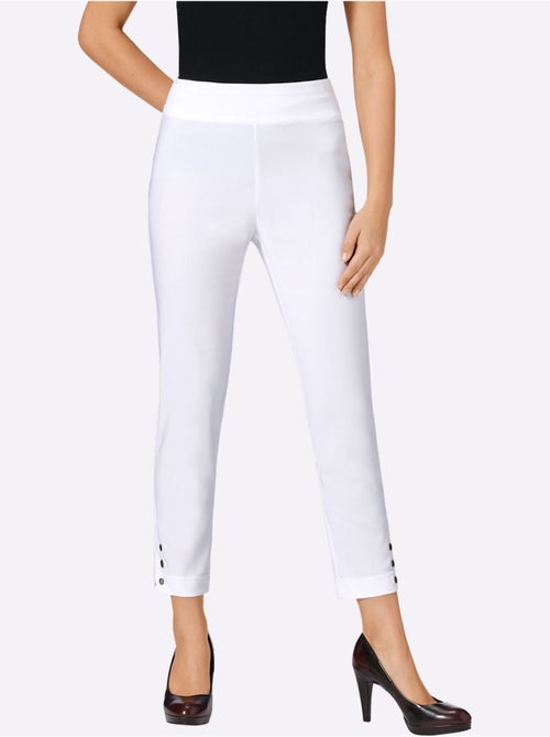 Pantalon 7/8 Qualité Bengaline Supérieure - Taille Standard - Witt - Kiabi