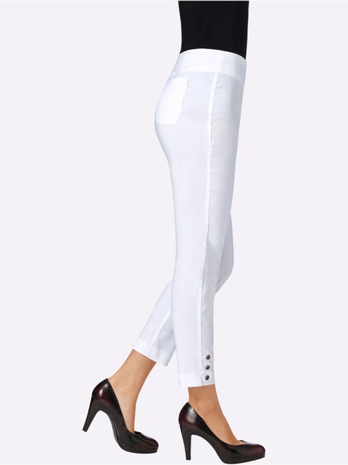 Pantalon 7/8 Qualité Bengaline Supérieure - Taille Standard - Witt - Kiabi