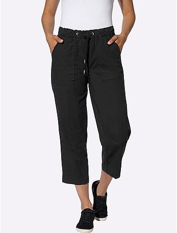 Pantalon 7/8 Qualité Coton - Taille Courte - Witt