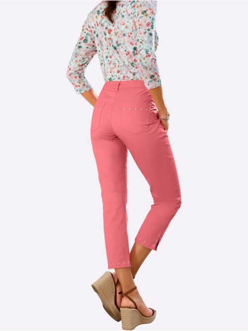 Pantalon 7/8 Qualité Coton - Taille Courte - Witt - Kiabi Pantalon 7/8 Qualité Coton - Taille Courte - Witt - Kiabi