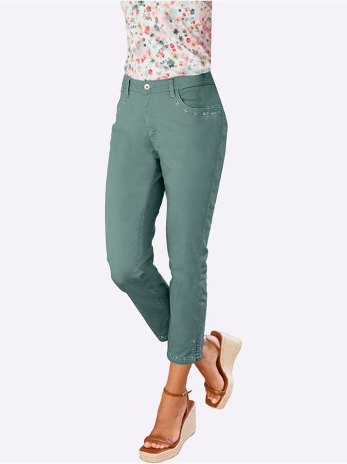 Pantalon 7/8 Qualité Coton - Taille Standard - Witt - Kiabi Pantalon 7/8 Qualité Coton - Taille Standard - Witt - Kiabi