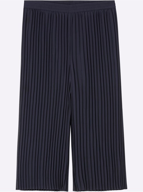 Pantalon 7/8 Qualité Plissée Tendance - Taille Standard - Sheego - Kiabi Pantalon 7/8 Qualité Plissée Tendance - Taille Standard - Sheego - Kiabi
