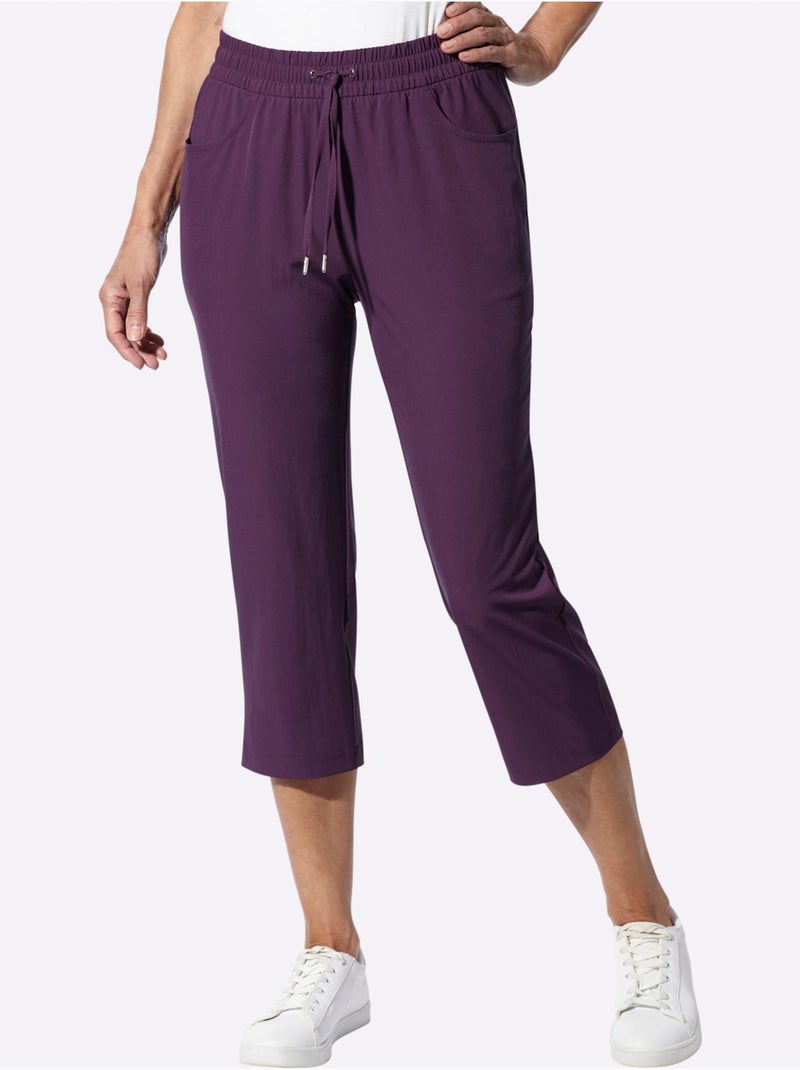 Pantalon 7/8 Qualité Respirante - Taille Standard - Moda Vilona Nude - Kiabi