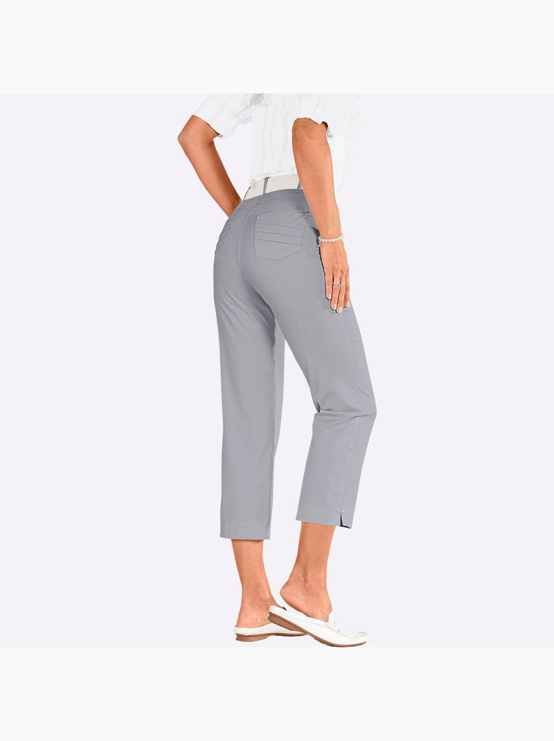 Pantalon 7/8 Revêtement Nano Imperméable - Taille Standard - Witt Gris clair - Kiabi