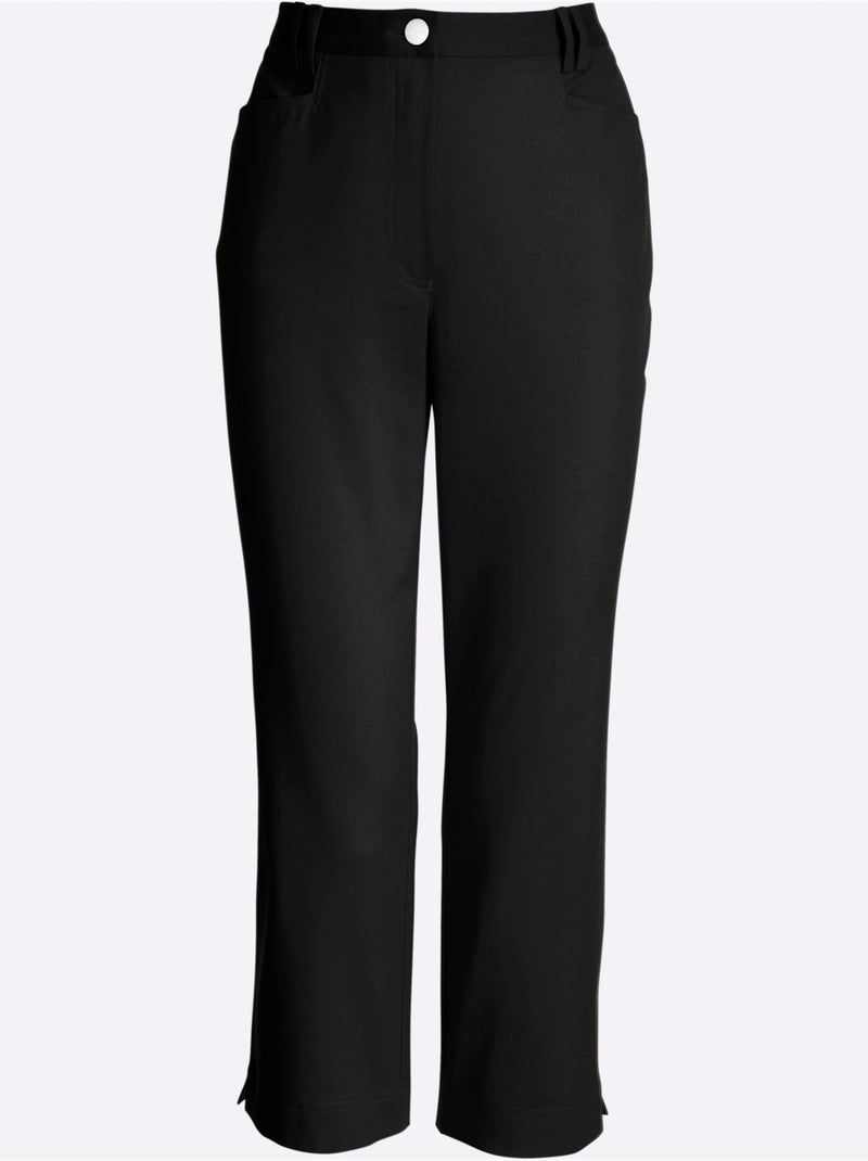 Pantalon 7/8 Revêtement Nano Imperméable - Taille Standard - Witt Noir - Kiabi