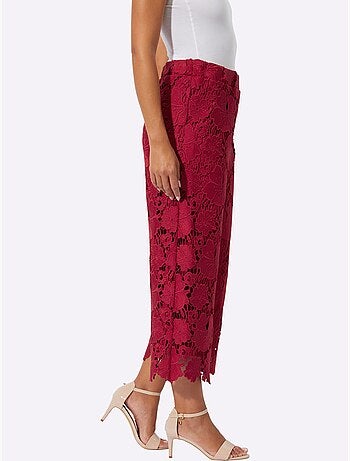 Pantalon 7/8 Superbe Dentelle - Taille Standard - Helline