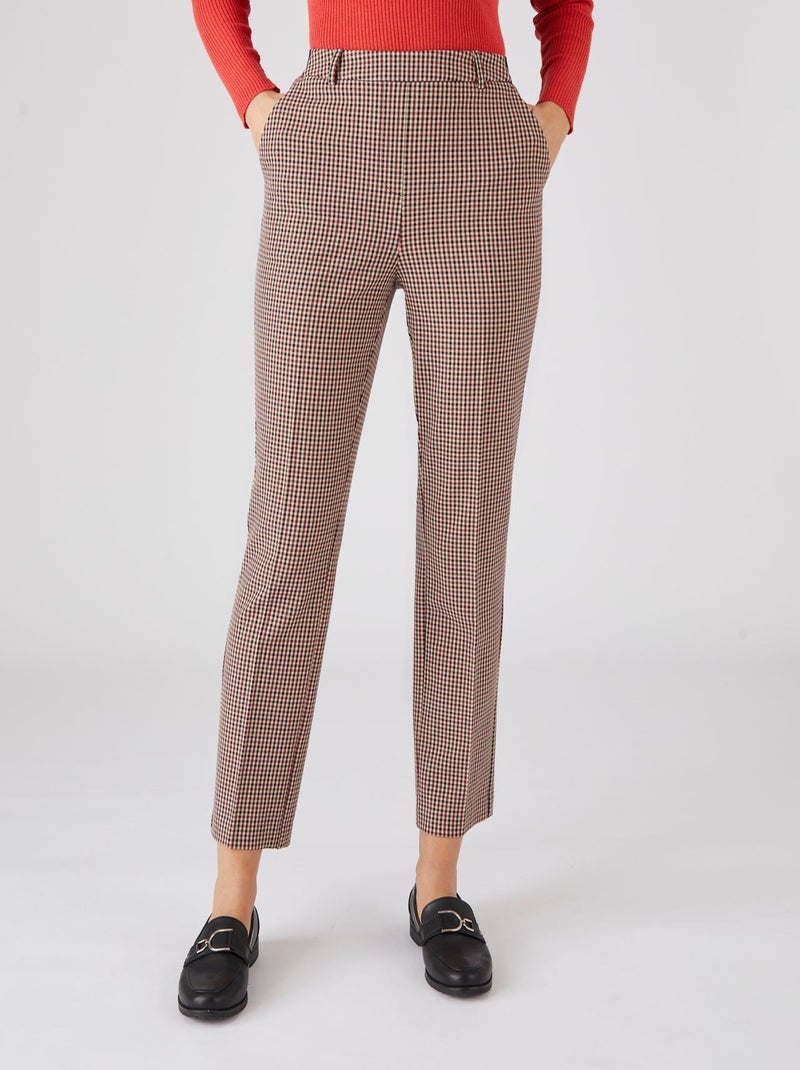 Pantalon 7/8ème bi-stretch - Damart Beige - Kiabi