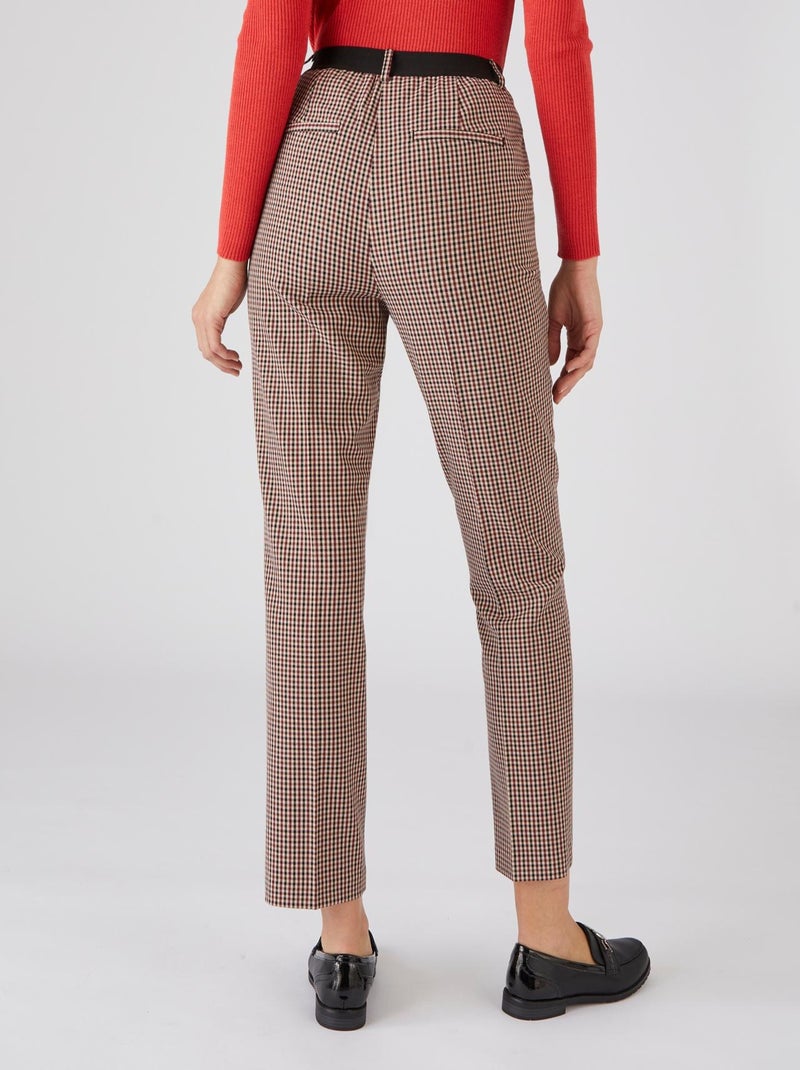 Pantalon 7/8ème bi-stretch - Damart Beige - Kiabi