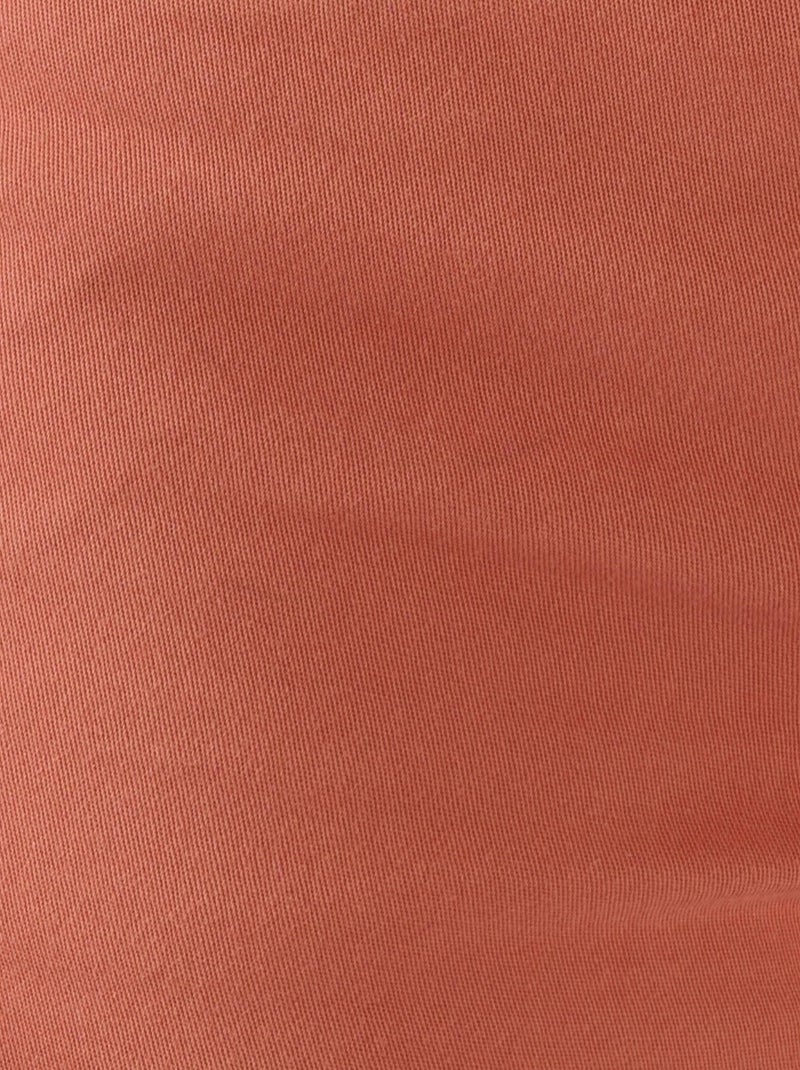 Pantalon 7/8ème boutons bas de jambes - Damart Abricot - Kiabi