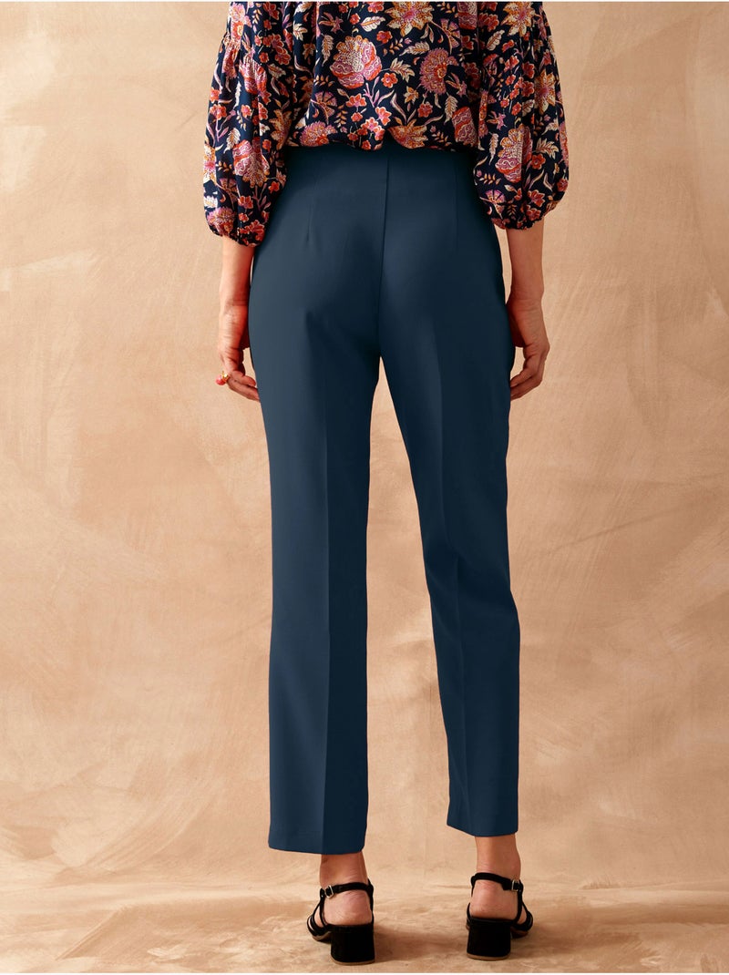 Pantalon 7/8ème coupe fuselée - DAXON Bleu marine - Kiabi