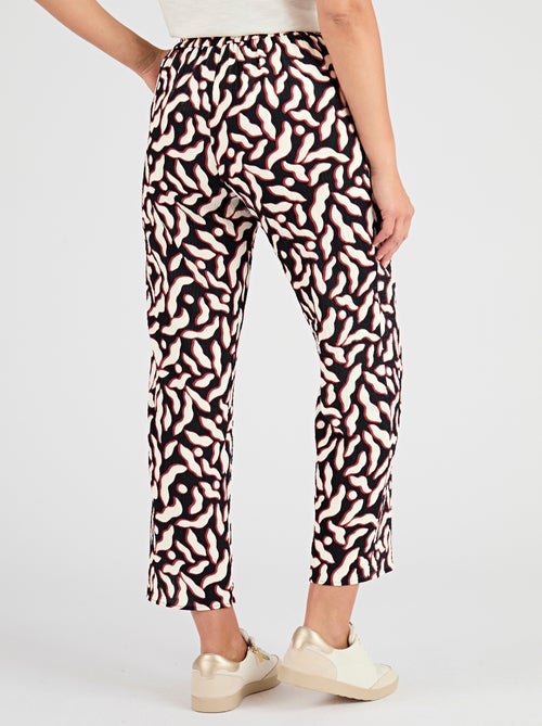 Pantalon 7/8ème crépon - Damart - Kiabi Pantalon 7/8ème crépon - Damart - Kiabi