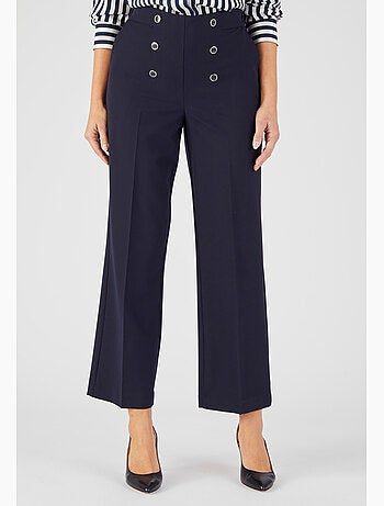 Pantalon 7/8ème effet pont - Damart