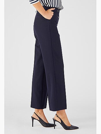 Pantalon 7/8ème effet pont - Damart