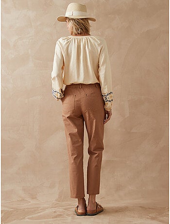 Pantalon 7/8ème élastiqué dos - DAXON