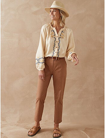 Pantalon 7/8ème élastiqué dos - DAXON