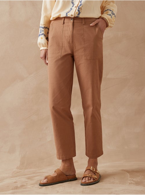 Pantalon 7/8ème élastiqué dos - DAXON - Kiabi