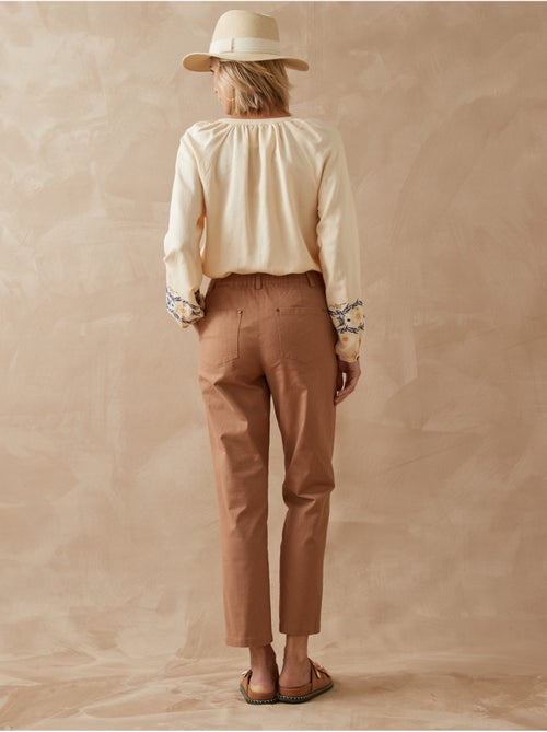 Pantalon 7/8ème élastiqué dos - DAXON - Kiabi