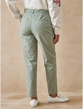 Pantalon 7/8ème élastiqué dos - DAXON