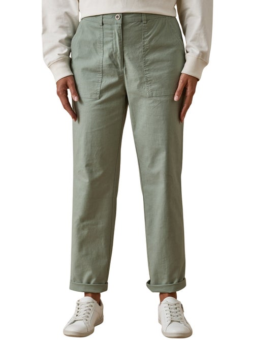 Pantalon 7/8ème élastiqué dos - DAXON - Kiabi
