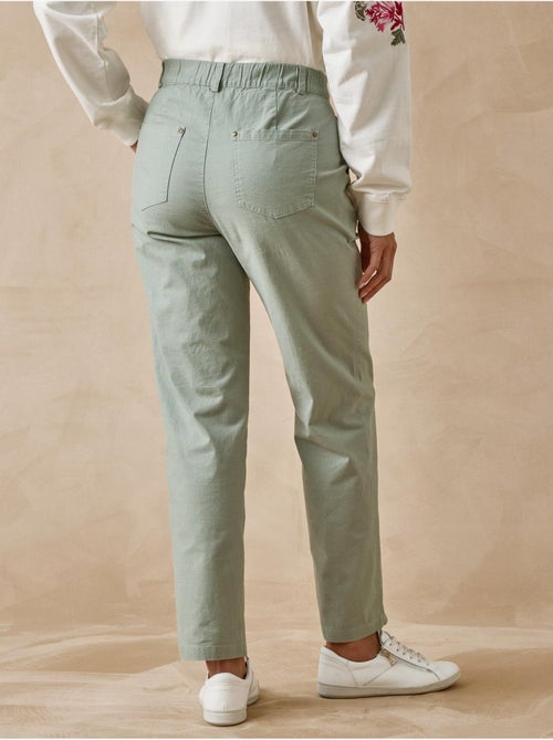 Pantalon 7/8ème élastiqué dos - DAXON - Kiabi