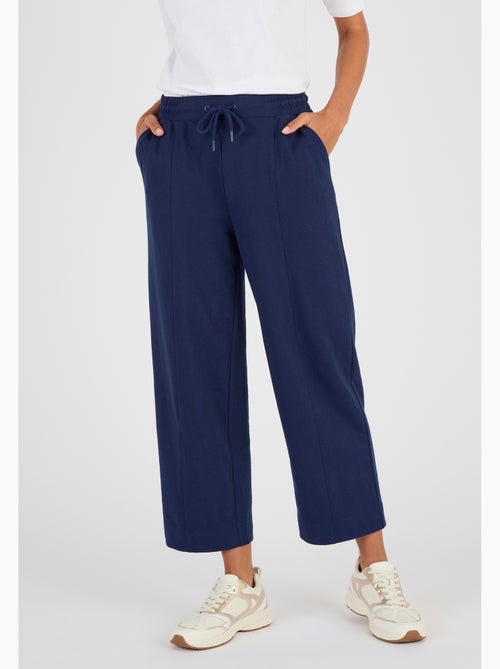 Pantalon 7/8ème en molleton - Happy D. by Damart - Kiabi