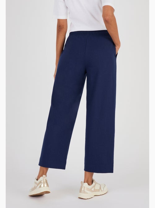 Pantalon 7/8ème en molleton - Happy D. by Damart - Kiabi