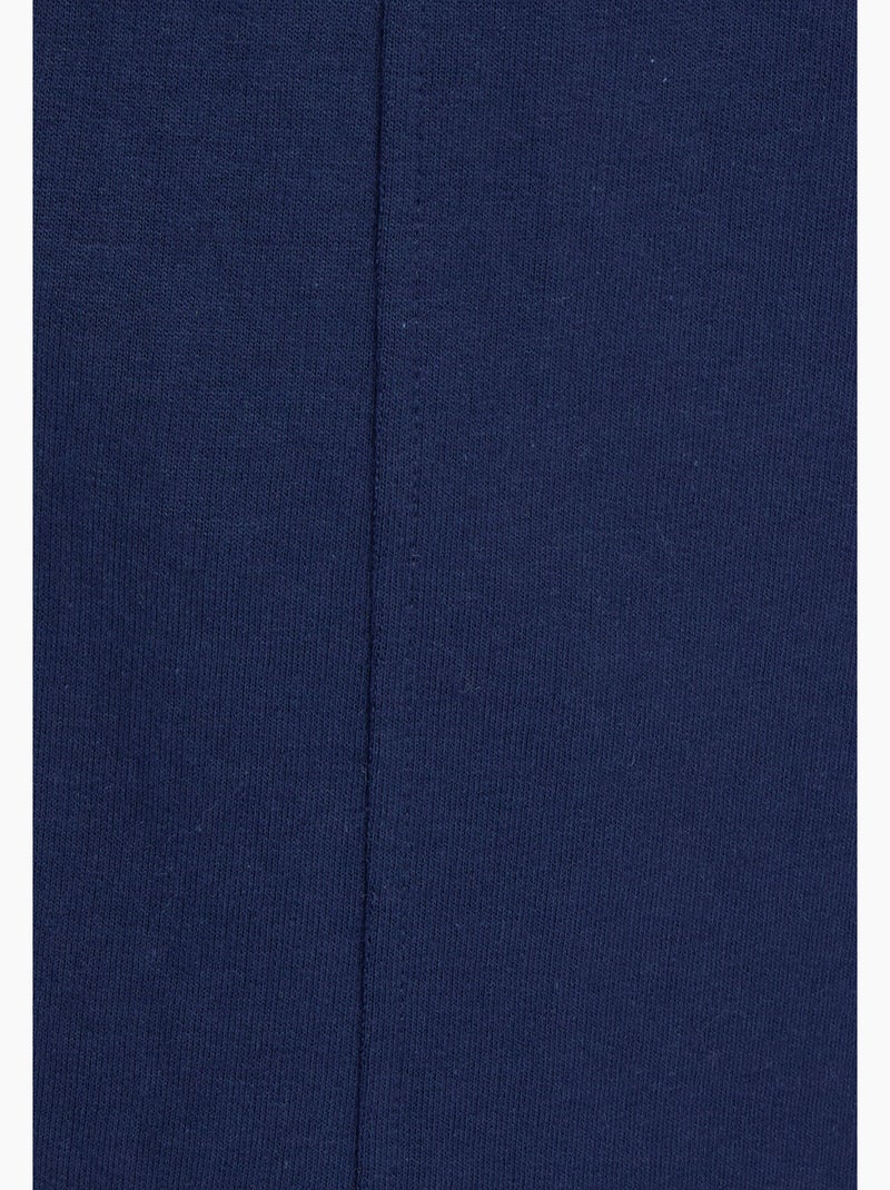 Pantalon 7/8ème en molleton - Happy D. by Damart Bleu - Kiabi