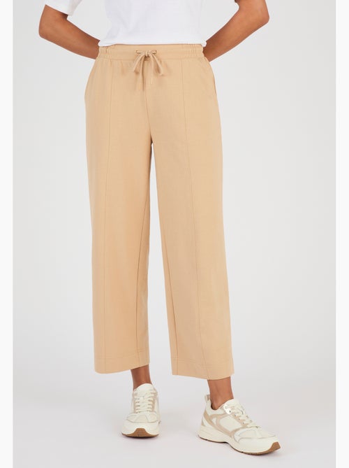 Pantalon 7/8ème en molleton - Happy D. by Damart - Kiabi