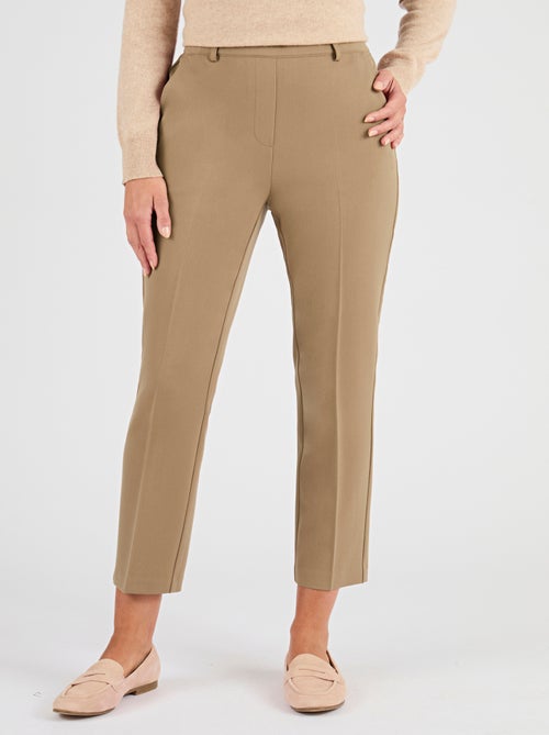 Pantalon 7/8ème enfilable bi-stretch - Damart - Kiabi