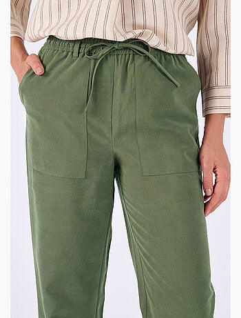 Pantalon 7/8ème enfilable poches cargo - Damart