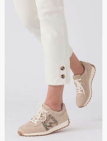 Pantalon 7/8ème fantaisie boutonnée - Damart