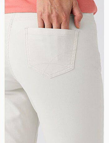 Pantalon 7/8ème fantaisie boutonnée - Damart