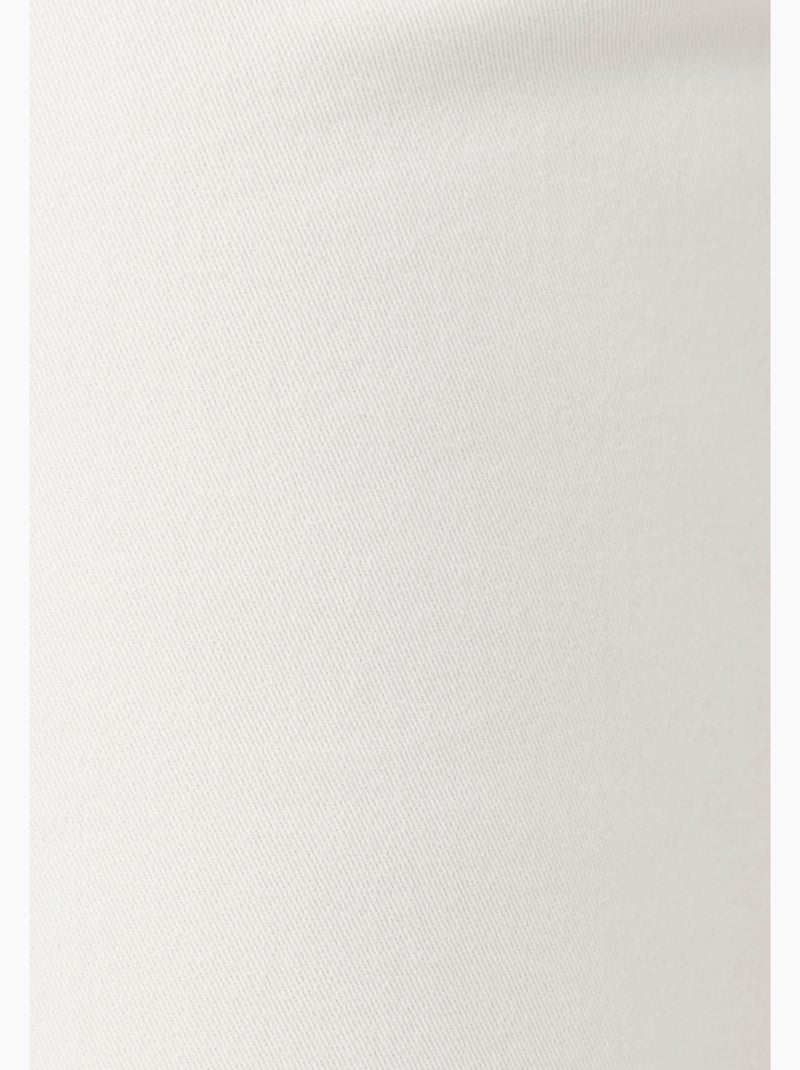 Pantalon 7/8ème fantaisie boutonnée - Damart Blanc - Kiabi