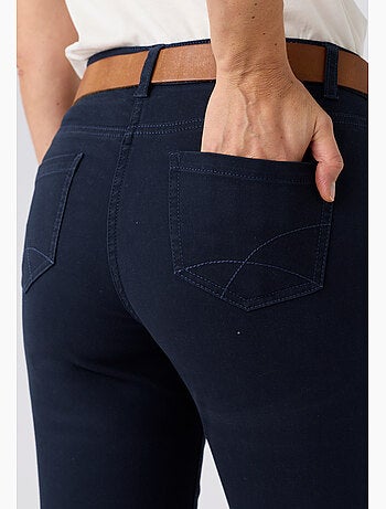 Pantalon 7/8ème fantaisie boutonnée - Damart