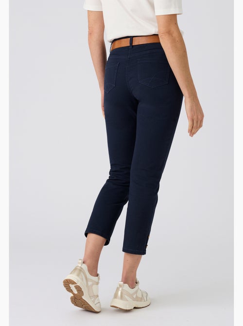 Pantalon 7/8ème fantaisie boutonnée - Damart - Kiabi