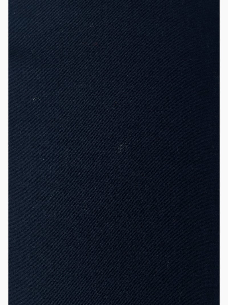 Pantalon 7/8ème fantaisie boutonnée - Damart Bleu - Kiabi