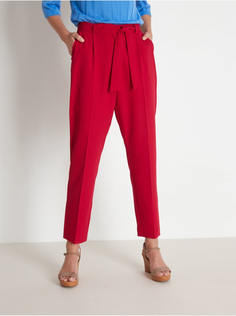 Pantalon 7/8ème longueur cheville - DAXON Framboise - Kiabi