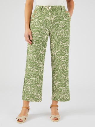 Pantalon 7/8ème maille crêpe stretch - Damart