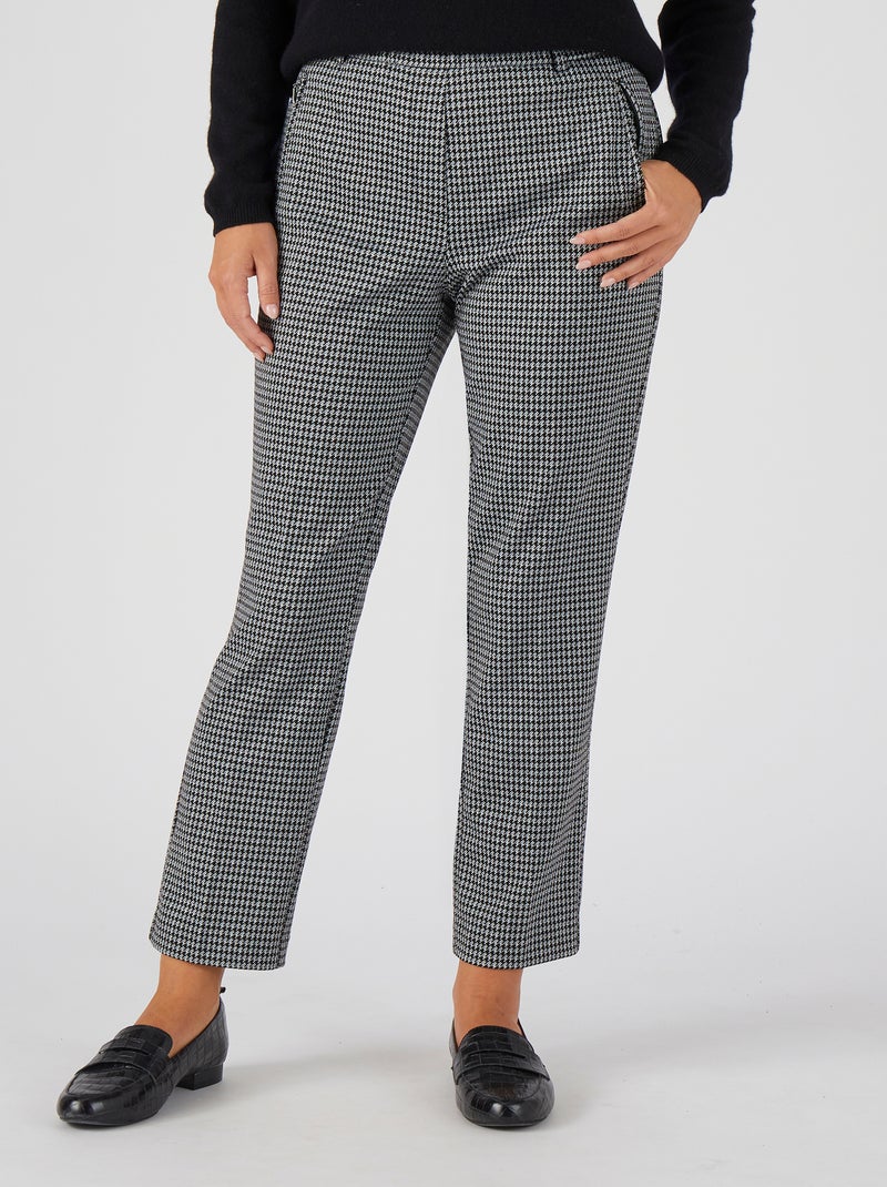 Pantalon 7/8ème maille milano - Damart Blanc - Kiabi