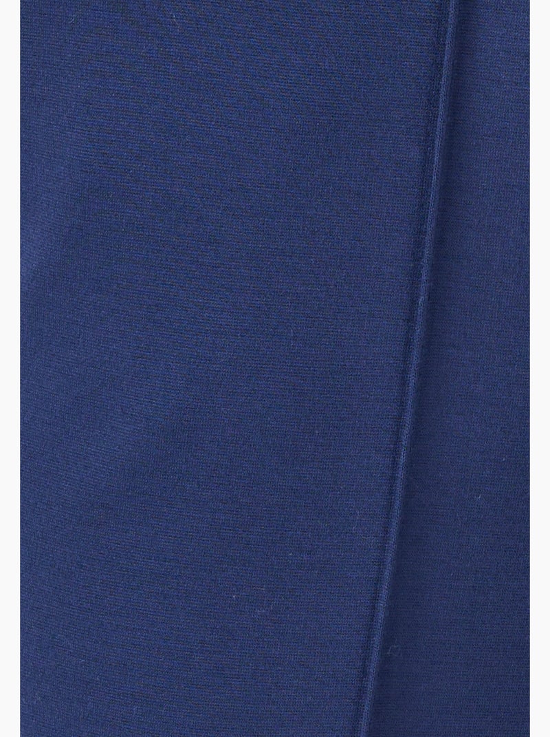 Pantalon 7/8ème maille milano - Damart Bleu marine - Kiabi