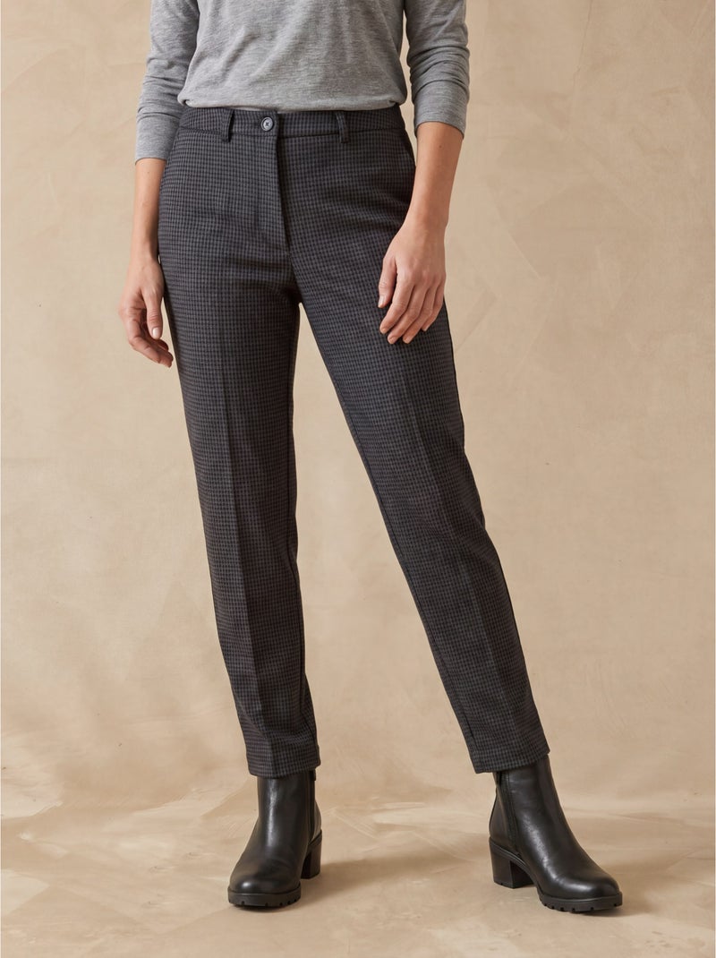 Pantalon 7/8ème maille milano - daxon Gris - Kiabi