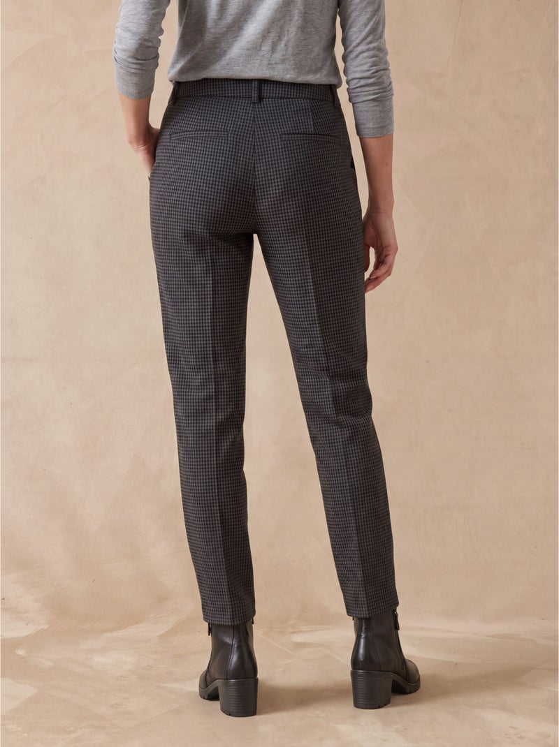 Pantalon 7/8ème maille milano - daxon Gris - Kiabi
