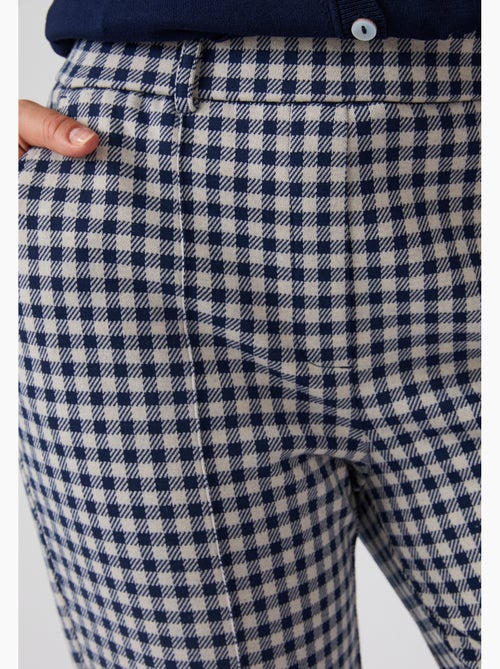 Pantalon 7/8ème maille milano jacquard - damart - Kiabi Pantalon 7/8ème maille milano jacquard - damart - Kiabi