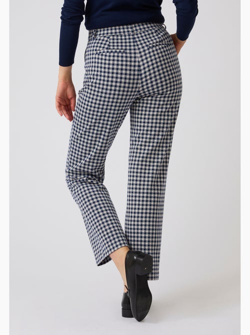 Pantalon 7/8ème maille milano jacquard - damart - Kiabi Pantalon 7/8ème maille milano jacquard - damart - Kiabi