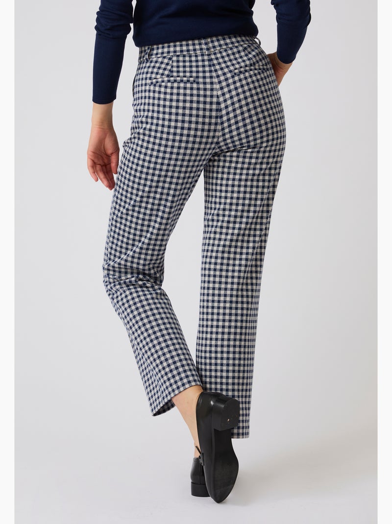 Pantalon 7/8ème maille milano jacquard - damart Beige - Kiabi